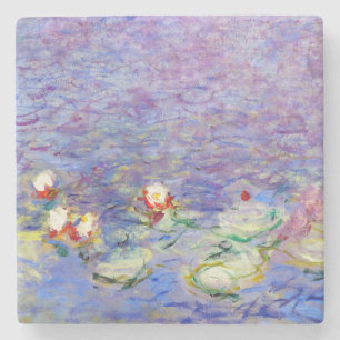 Claude Monet - Water Lilies Stenen Onderzetter