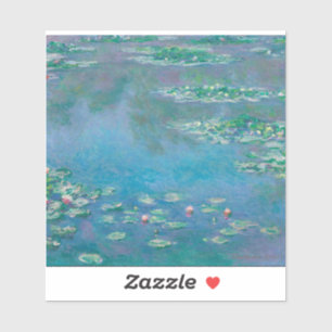Claude Monet - Water Lilies Sticker