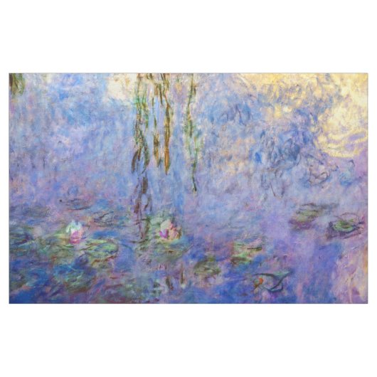Claude Monet - Water Lilies Stof (Yard (91,4 cm))
