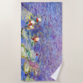 Claude Monet - Water Lilies Strandlaken (Voorkant)