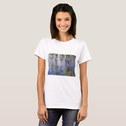 Claude Monet - Water Lilies T-shirt (Voorkant volledig)
