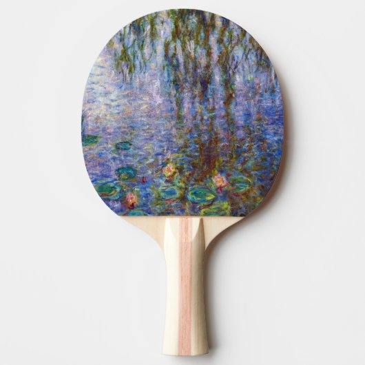 Claude Monet - Water Lilies Tafeltennisbatje (Voorkant)