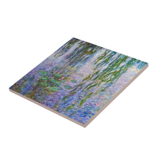 Claude Monet - Water Lilies Tegeltje (Zijkant)