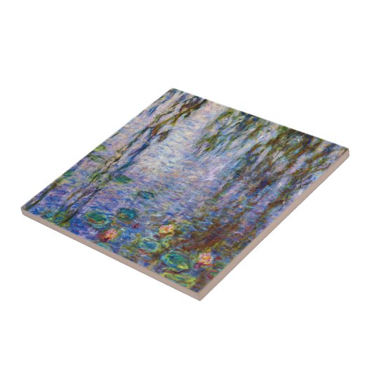 Claude Monet - Water Lilies Tegeltje (Zijkant)