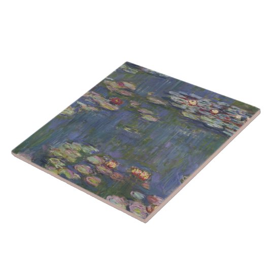 Claude Monet - Water Lilies Tegeltje (Zijkant)