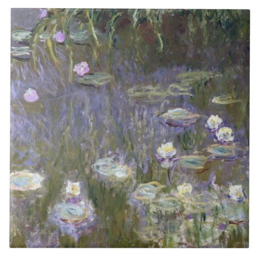 Claude Monet - Water Lilies Tegeltje (Voorkant)