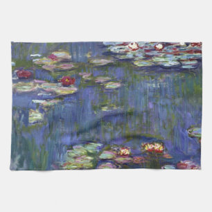 Claude Monet Water Lilies Theedoek