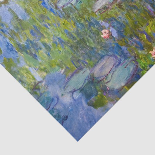 Claude Monet Water Lilies Tissuepapier (Detail)