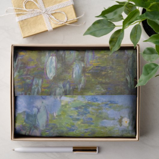 Claude Monet Water Lilies Tissuepapier (Geschenk)