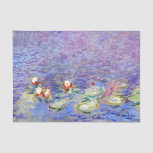 Claude Monet - Water Lilies Tissuepapier (Voorkant)