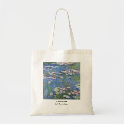 Claude Monet // Water Lilies Tote Bag (Voorkant)