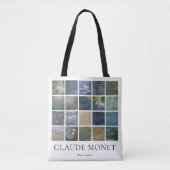 Claude Monet Water Lilies Tote Bag (Voorkant)