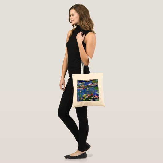 Claude Monet Water Lilies Tote Bag (Voorkant (model))