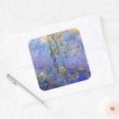 Claude Monet - Water Lilies Vierkante Sticker (Envelop)