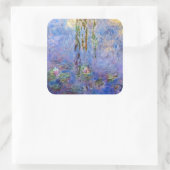 Claude Monet - Water Lilies Vierkante Sticker (Tas)