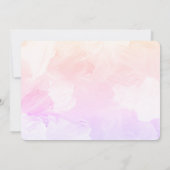 Claude Monet  Water Lilies Wedding Kaart (Achterkant)