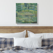Claude Monet Water-Liliy Pond – Japanese bridge Canvas Afdruk (Insitu (Slaapkamer))