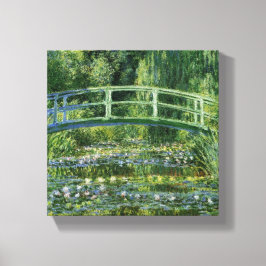 Claude Monet Water-Liliy Pond – Japanische Brücke Canvas Afdruk