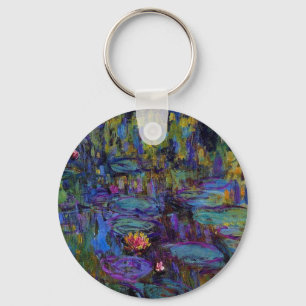Claude Monet Water Lillies 1917 Sleutelhanger