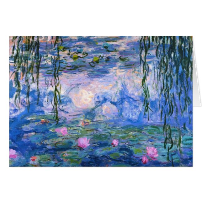 Claude Monet Water Lillies 1919 (Voorkant Horizontaal)