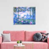 Claude Monet Water Lillies 1919 Canvas (Insitu (Woonkamer))