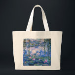 Claude Monet Water Lillies 1919 Grote Tote Bag<br><div class="desc">Titel: Water Lilies Artiest: Claude Monet Jaar: 1919</div>