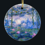 Claude Monet Water Lillies 1919 Keramisch Ornament<br><div class="desc">Titel: Water Lilies Artiest: Claude Monet Jaar: 1919</div>