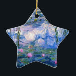Claude Monet Water Lillies 1919 Keramisch Ornament<br><div class="desc">Titel: Water Lilies Artiest: Claude Monet Jaar: 1919</div>