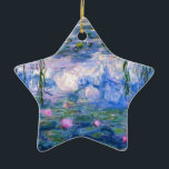 Claude Monet Water Lillies 1919 Keramisch Ornament<br><div class="desc">Titel: Water Lilies Artiest: Claude Monet Jaar: 1919</div>