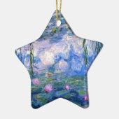 Claude Monet Water Lillies 1919 Keramisch Ornament (Links)