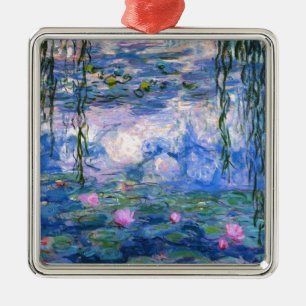 Claude Monet Water Lillies 1919 Metalen Ornament