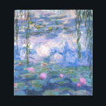Claude Monet Water Lillies 1919 Notitieblok<br><div class="desc">Titel: Water Lilies Artiest: Claude Monet Jaar: 1919</div>