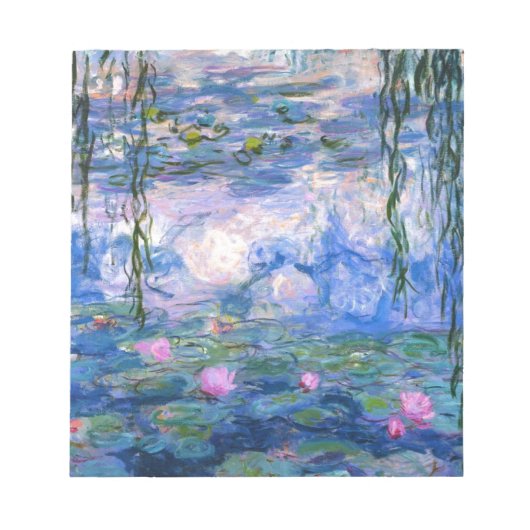 Claude Monet Water Lillies 1919 Notitieblok (Voorkant)