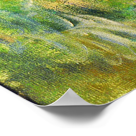 Claude Monet - Water Lillies - Bassin des Nympheas Poster (Hoek)