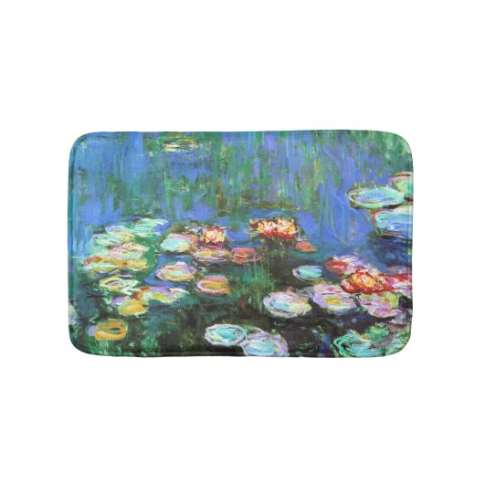 Claude Monet Water Lily Pond Badmat (Voorkant)