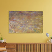 Claude Monet | Water-Lily Pond Canvas Afdruk (Insitu (Woonkamer))