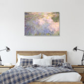Claude Monet | Water-Lily Pond Canvas Afdruk (Insitu (Slaapkamer))