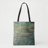Claude Monet Water Lily Pond Fine Art Gallery Tote Bag (Voorkant)