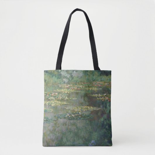 Claude Monet Water Lily Pond Fine Art Gallery Tote Bag (Voorkant)