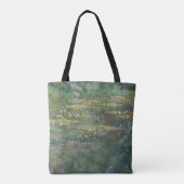 Claude Monet Water Lily Pond Fine Art Gallery Tote Bag (Achterkant)