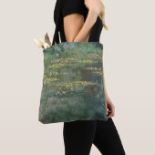 Claude Monet Water Lily Pond Fine Art Gallery Tote Bag (Dichtbij)
