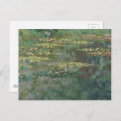 Claude Monet Water Lily Pond Fine Art GalleryHD Briefkaart (Voorkant / Achterkant)