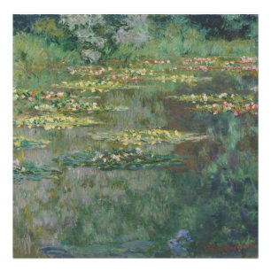 Claude Monet Water Lily Pond Fine Art GalleryHD Foto Afdruk