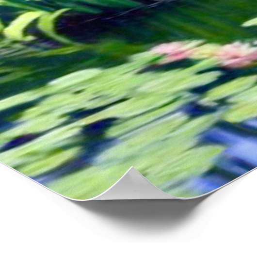 Claude Monet Water Lily Pond Giverny Poster (Hoek)