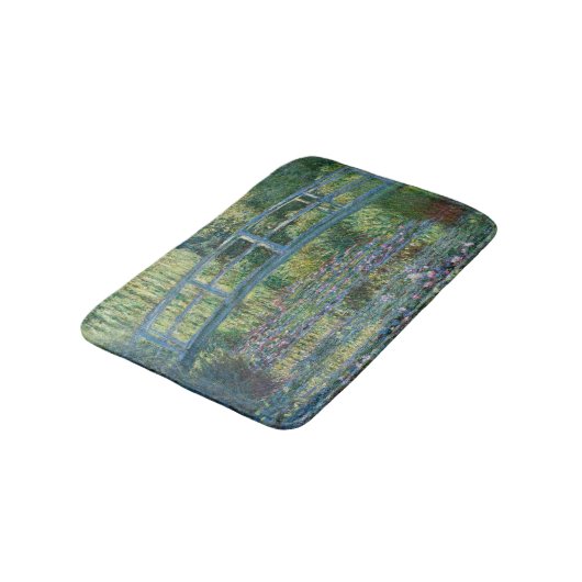 Claude Monet - Water Lily pond, Green Harmony Badmat (Gekanteld)