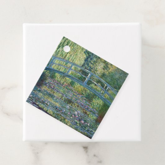 Claude Monet - Water Lily pond, Green Harmony Bedankjes Labels (In situ)