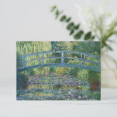 Claude Monet - Water Lily pond, Green Harmony Bedankkaart (Staand voorkant)