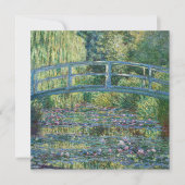 Claude Monet - Water Lily pond, Green Harmony Bedankkaart (Voorkant)