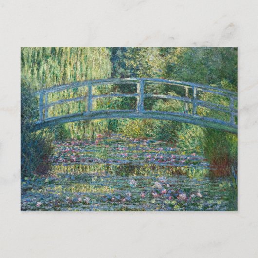Claude Monet - Water Lily pond, Green Harmony Briefkaart (Voorkant)