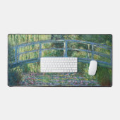 Claude Monet - Water Lily pond, Green Harmony Bureaumat (Keyboard & Muis)